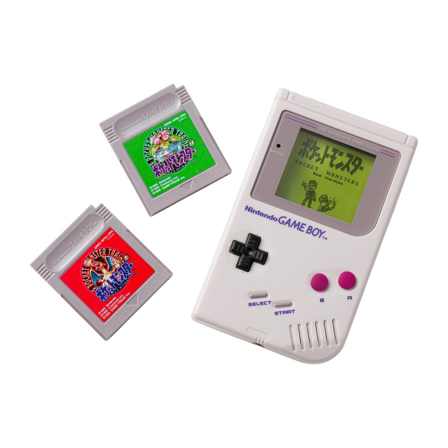 Pokémon Center 30th Anniversary Pokémon Red & Green Gameboy Game Music Collection Machine [JP]