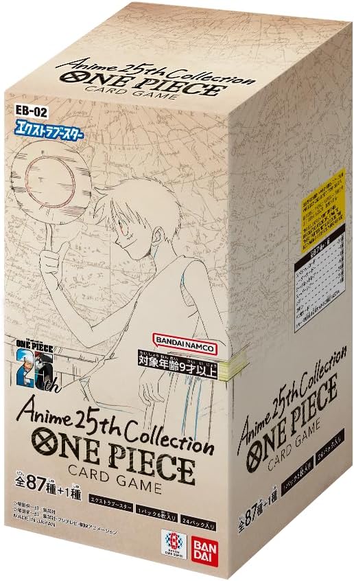 [JPN][NEW] One Piece 25th Collection EB-02 (Box) Pack of 24 Booster Packs